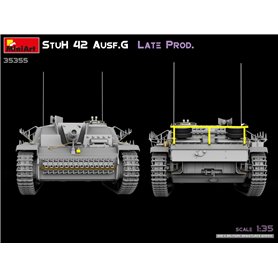 Mini Art 1:35 Stumrhaubitze StuH.42 Ausf.G - LATE PRODUCTION