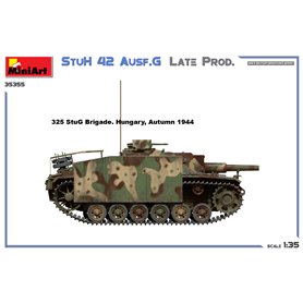 Mini Art 1:35 Stumrhaubitze StuH.42 Ausf.G - LATE PRODUCTION