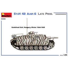 Mini Art 1:35 Stumrhaubitze StuH.42 Ausf.G - LATE PRODUCTION