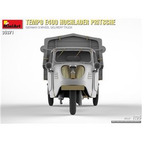 Mini Art 1:35 Tempo E400 Hochlander Pritsche - GERMAN 3-WHEELED DELIVERY TRUCK