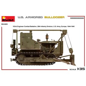 Mini Art 1:35 U.S. ARMORED BULLDOZER