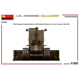 Mini Art 1:35 U.S. ARMORED BULLDOZER