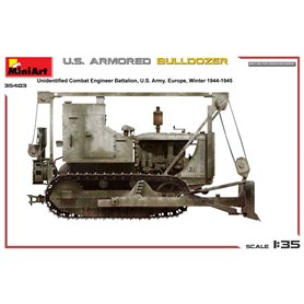 Mini Art 1:35 U.S. ARMORED BULLDOZER
