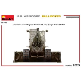 Mini Art 1:35 U.S. ARMORED BULLDOZER