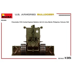 Mini Art 1:35 U.S. ARMORED BULLDOZER