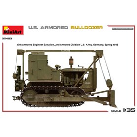 Mini Art 1:35 U.S. ARMORED BULLDOZER