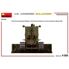 Mini Art 1:35 U.S. ARMORED BULLDOZER