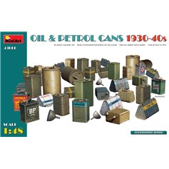 Mini Art 1:48 OIL AND PETROL CANS - 1930-40S 