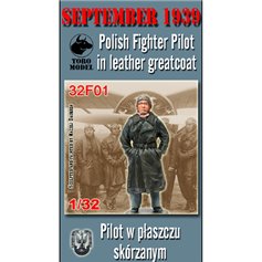 Toro 1:32 September 1939 - Polish fighter pilot in leather greatcote 