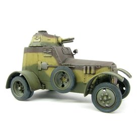 Toro 48019 1/48 Samochód Pancerny wz.34-II z Działkiem Puteaux