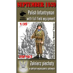 Toro 1:35 September 1939 - Polish infantryman with full field equipment 