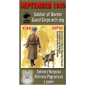 Toro 1:35 Wrzesień 1939 - żołnierz Korpusu Ochrony Pogranicza z psem