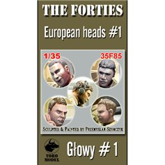Toro 1:35 The fourties - european heads 