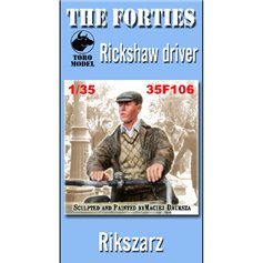 Toro 1:35 The Fourties - rickshaw driver 