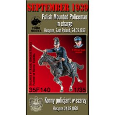 Toro 1:35 September 1939 - Polish mounted policeman in charge 