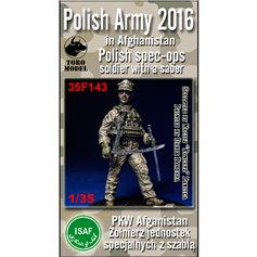 Toro 1:35 Polish Army 2016 - Polish spec-ops soldier with a saber 