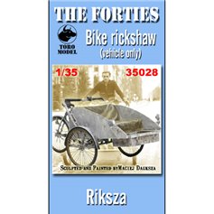 Toro 1:35 The Fourties - bike rickshaw 