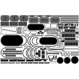 Pontos 23001F2 Bismarck 1941 Detail up set Basic Ver.2 1/200