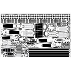 Pontos 23001F2 Bismarck 1941 Detail up set Basic Ver.2 1/200
