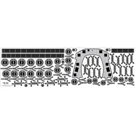 Pontos 23001F2 Bismarck 1941 Detail up set Basic Ver.2 1/200
