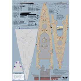 Pontos 23001F2 Bismarck 1941 Detail up set Basic Ver.2 1/200
