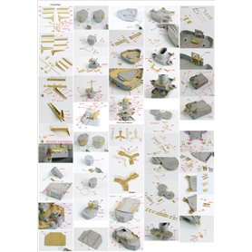 Pontos 23001F2 Bismarck 1941 Detail up set Basic Ver.2 1/200