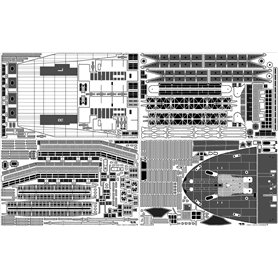 Pontos 27010FB USS CV-6 Enterprise 1942 Detail up set (20B Deck Blue) 1/200
