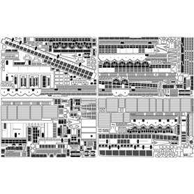 Pontos 27010FB USS CV-6 Enterprise 1942 Detail up set (20B Deck Blue) 1/200