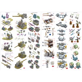 Pontos 27010FB USS CV-6 Enterprise 1942 Detail up set (20B Deck Blue) 1/200