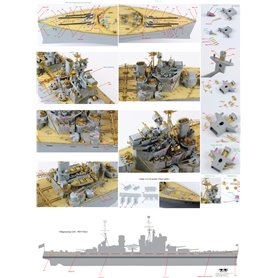 Pontos 35015F1 HMS Prince of Wales 1941 Detail up set 1/350
