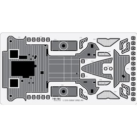 Pontos 35019WD1 DKM Graf Spee Wooden Deck set Type T 1/350