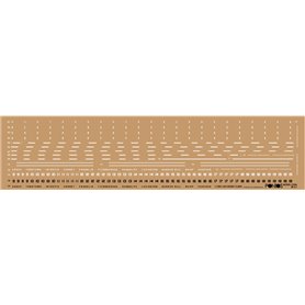 Pontos 35032WD1 USS CV-9 Essex Wooden Deck set Type 1 1/350