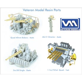 Pontos 37031FB USS CV-6 Enterprise 1942 Detail up set (20B Deck Blue) 1/350