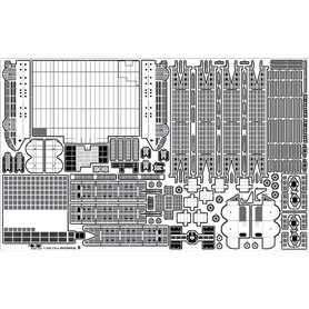 Pontos 37031FB USS CV-6 Enterprise 1942 Detail up set (20B Deck Blue) 1/350