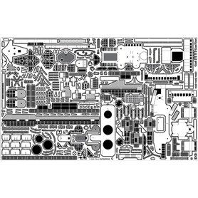 Pontos 37031FB USS CV-6 Enterprise 1942 Detail up set (20B Deck Blue) 1/350