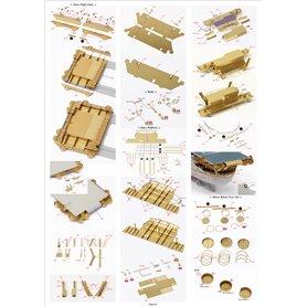 Pontos 37031FB USS CV-6 Enterprise 1942 Detail up set (20B Deck Blue) 1/350