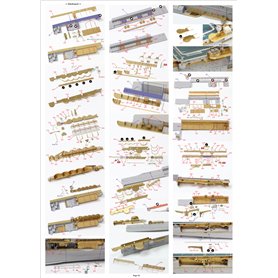 Pontos 37031FB USS CV-6 Enterprise 1942 Detail up set (20B Deck Blue) 1/350