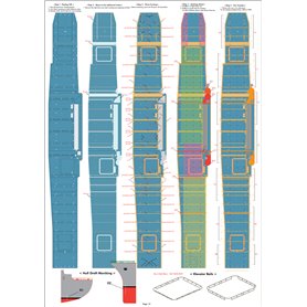 Pontos 37031FB USS CV-6 Enterprise 1942 Detail up set (20B Deck Blue) 1/350