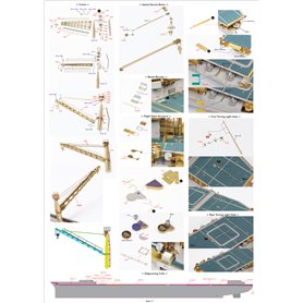 Pontos 37031FB USS CV-6 Enterprise 1942 Detail up set (20B Deck Blue) 1/350