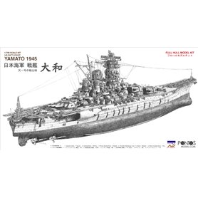 Pontos 1:700 IJN Yamato 1945 - JAPANESE BATTLESHIP