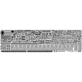 Pontos 1:700 1IJN Yamato 1945 - JAPANESE BATTLESHIP