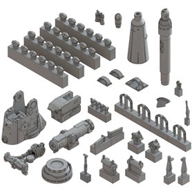 Pontos 48001F1 U-Boot Type VII C Detail up set 1/48