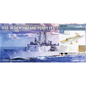 Pontos 1:350 Zestaw waloryzacyjny do USS FFG Oliver Hazard Perry Class - DETAIL UP SET ADVANCED PLUS KIT