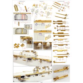 Pontos 37041F1 USS LHD-1 WASP Detail up set 1/350