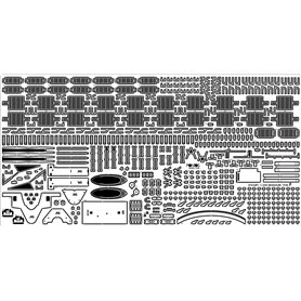 Pontos 37034FB USS BB-63 Missouri 1945 Detail up set for HB (20B Deck Blue) 1/350