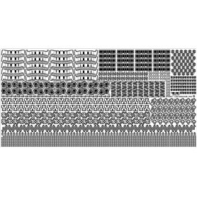 Pontos 37034FB USS BB-63 Missouri 1945 Detail up set for HB (20B Deck Blue) 1/350