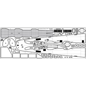Pontos 20004WD1 USS BB-61 Iowa Wooden deck 1944  (Teak tone) 1/200
