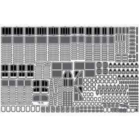 Pontos 21001F1 Bismarck 1941 Advanced Add-on Set for Basic 1/200
