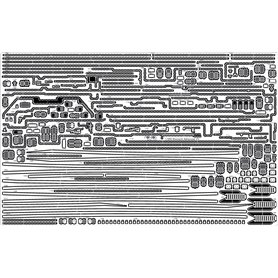 Pontos 21001F1 Bismarck 1941 Advanced Add-on Set for Basic 1/200