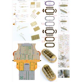 Pontos 21001F1 Bismarck 1941 Advanced Add-on Set for Basic 1/200